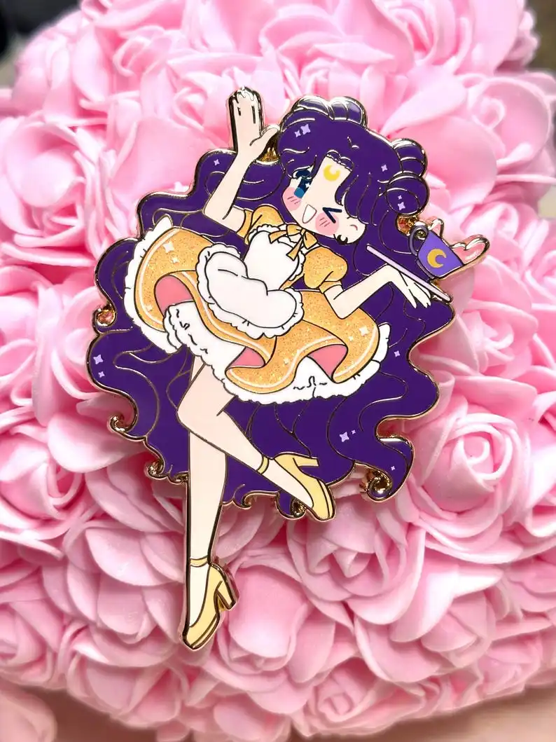 Luna Magical Girl maid READ DESCRIPTION LE 75 fantasy enamel pin