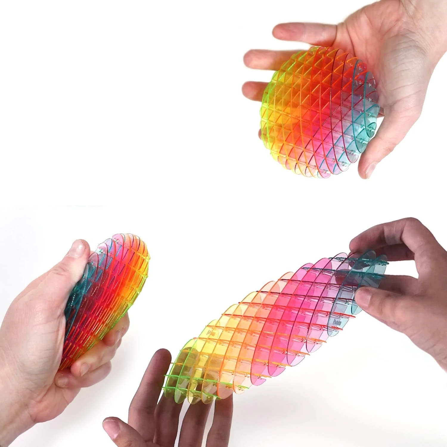 ของเล่นหนอนบิดงอ - ของเล่นหนอน 3 มิติ ยืดหยุ่น สำหรับวัยรุ่นและผู้ใหญ่ – ยืดได้ เงียบ ช่วยคลายความเครียดและความวิตกกังวล เสริมสมาธิ