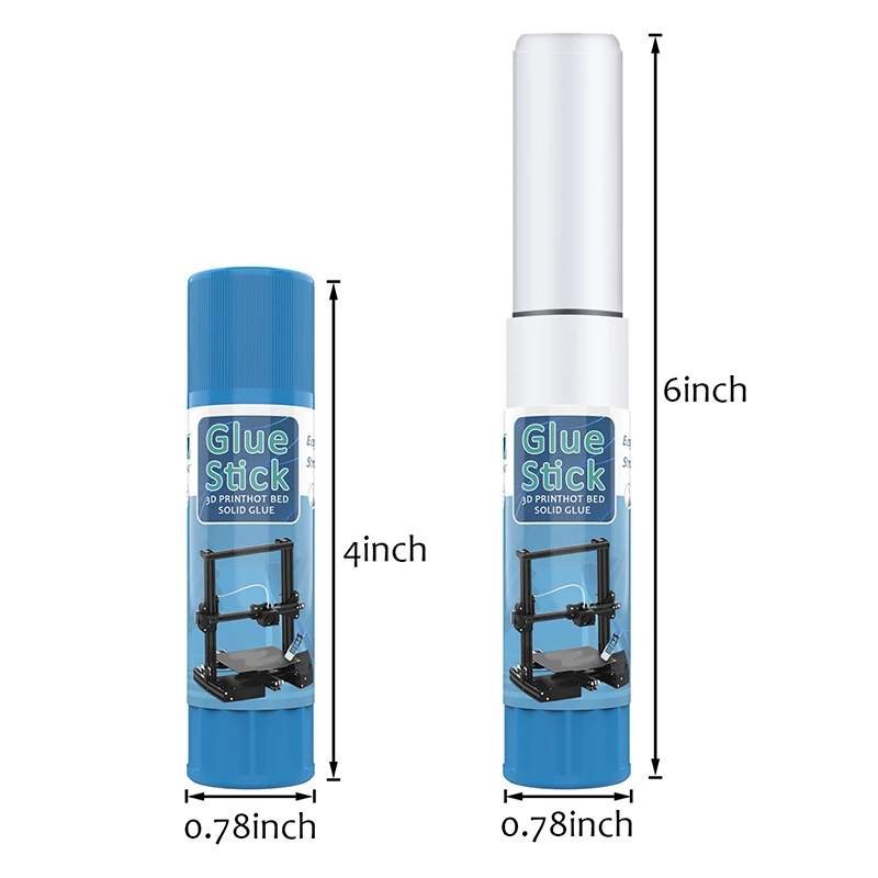 กาวแท่งสำหรับเครื่องพิมพ์ 3 มิติ กาว PVP สำหรับพื้นผิวเครื่องพิมพ์ 3 มิติแบบ Hot Bed กาวแข็งชนิดพิเศษสำหรับแท่นพิมพ์ 3 มิติ กาว PVA แบบแท่ง