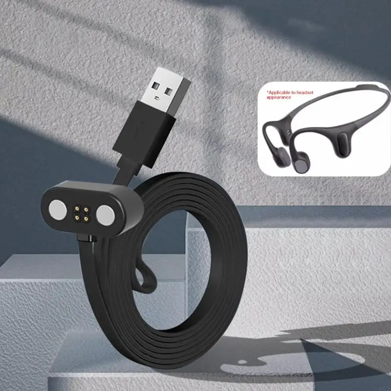 

Safe Charging Cable for Mojawa RunPlus Headphones 14.96inch Wire HX5E