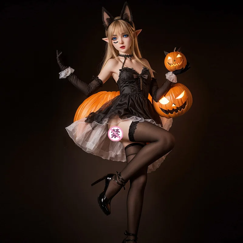 

Хэллоуин Эльф Твердая Кукла Симулятор Мужская Здоровая Силиконовая Кукла Для Взрослых Одна Голова Фигурки Резьба Головы Имплантированные Волосы