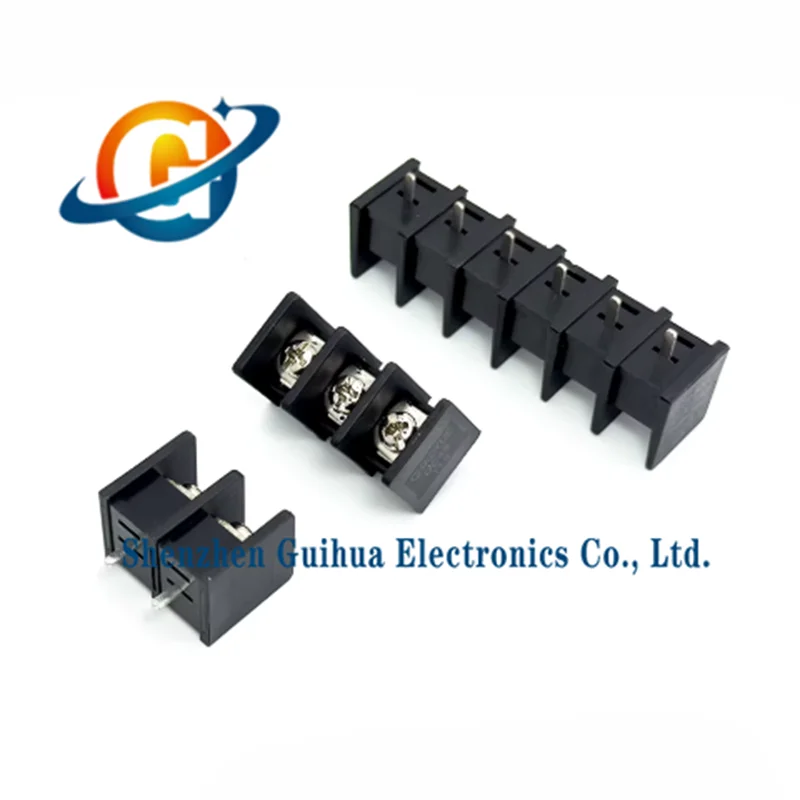 10pcs KF65C PCB Fence Terminal Block KF65C-11.0 30A Post 2P3P6P
