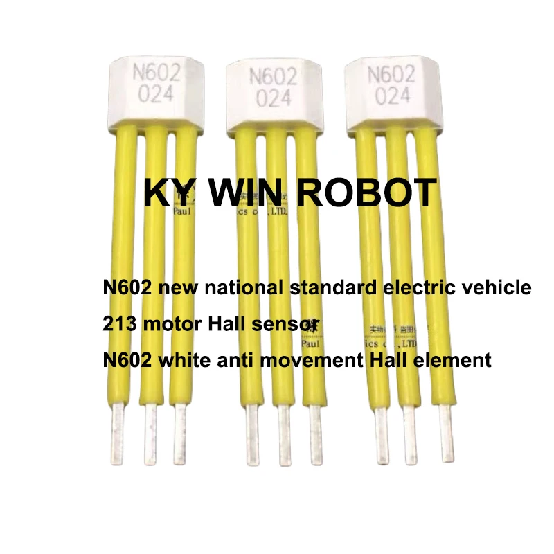 1 unids/lote N602 nuevo vehículo eléctrico estándar nacional 213 sensor Hall de motor N602 blanco anti core elemento Hall IC comp electrónico
