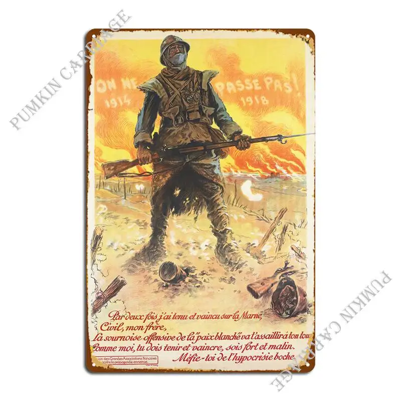 They Shall Not Pass Metal Plaque Poster Pub Garage Cave Wall Plaque Tin Sign Poster