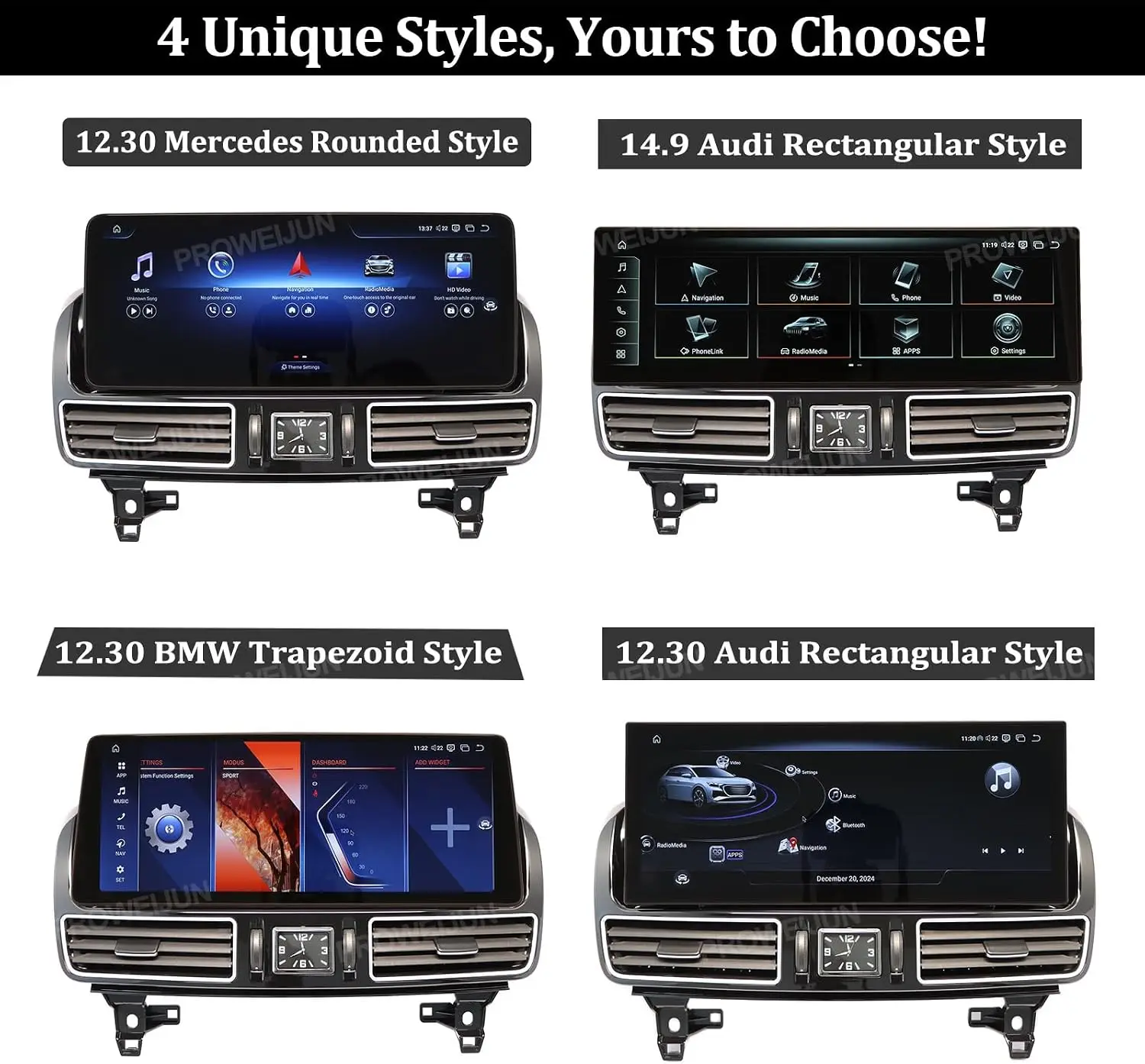 12.3inch Car Radio Stereo For Mercedes-Benz GLE W166 GLS 2015-2019 NTG5.0 Multimedia Player Upgrade IPS Touch Screen 8+128G Carplay Android Auto Head Unit