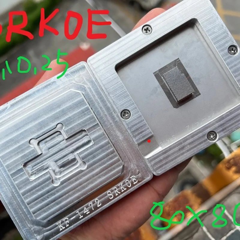 BGA 리볼링 스텐실 키트, SRK0E/AMD 100-000000082 BGA 템플릿, 1 개