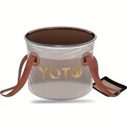 Cubo plegable YOTO para pesca – Multiusos con almacenaje de agua