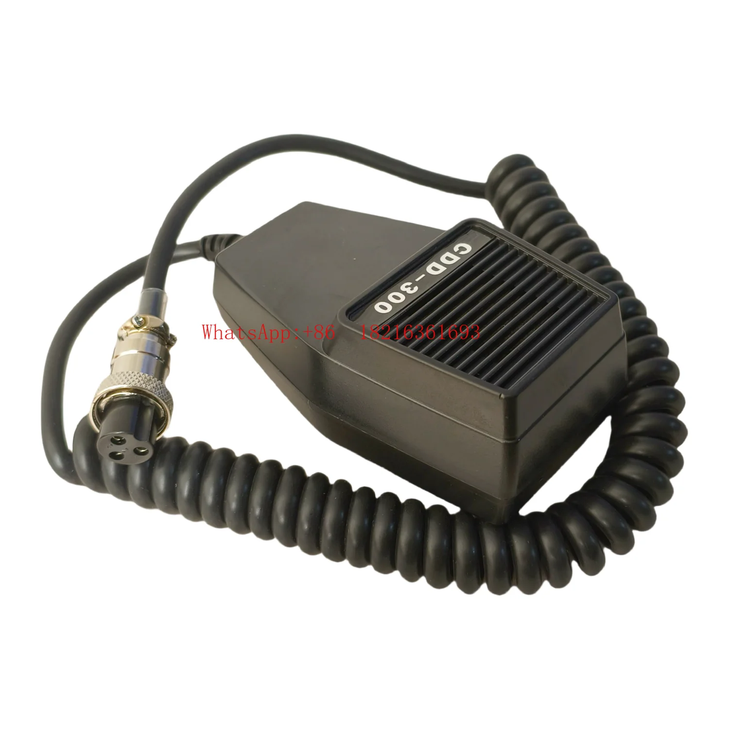 Ship 3-hole Electric Flute Speaker Microphone Hand Mic 300W Fishing Boat Microphone Accessories