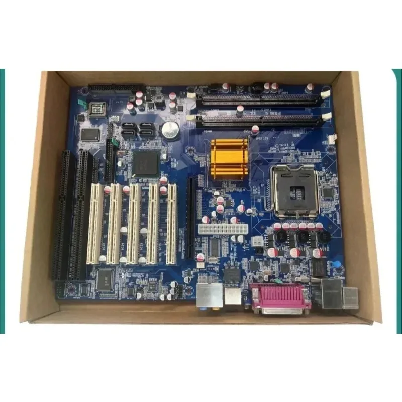 New 775-pin industrial motherboard with dual ISA 945 motherboard and dual gigabit Ethernet ports