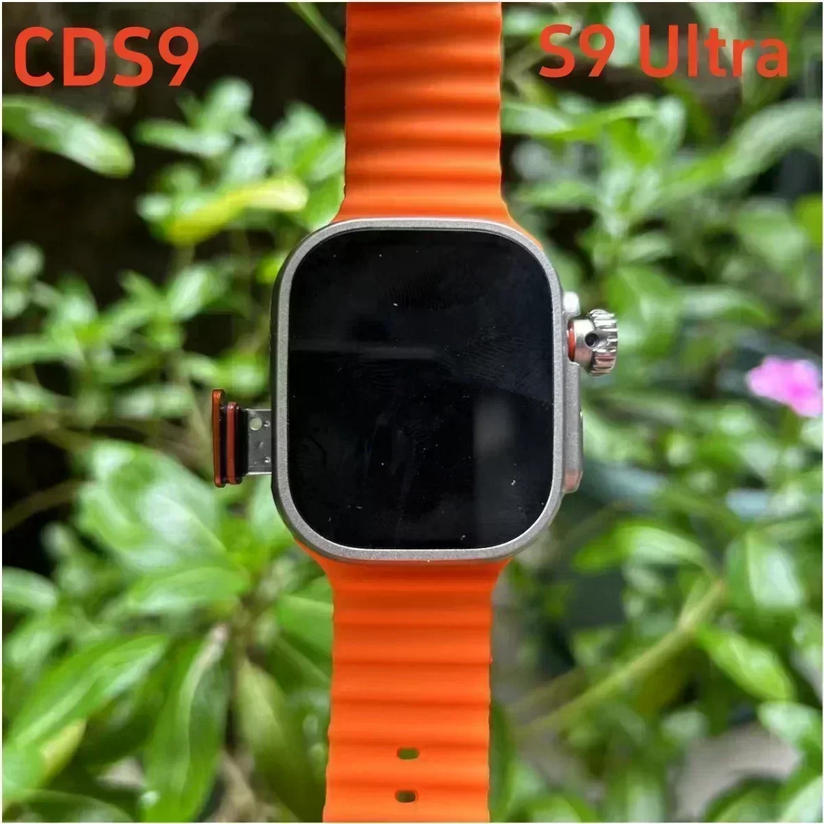 CDS9 Ultra 5G Smartwatch 2.2 Inch AMOLED HD Display 180 Degree Rotating Camera Heart Rate SpO2 Sleep Monitor GPS 4G IP67