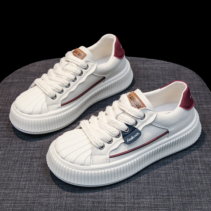 

Женская обувь универсальная Всесезонная новая обувь на плоской подошве на толстой подошве повседневная спортивная обувь Молодежная удобная обувь для бега