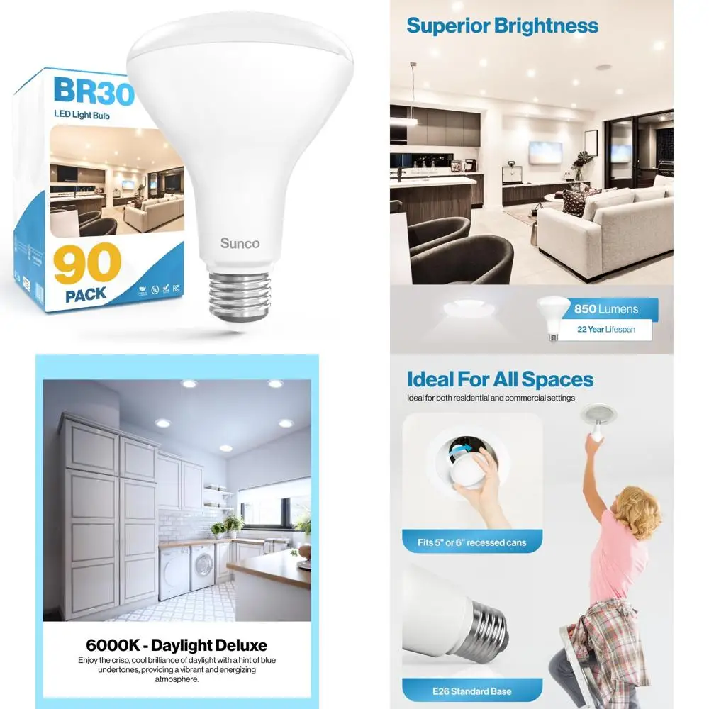 Led BR30 Recessed C… - image