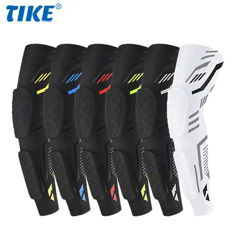 1 Pcs Professional Padded Arm Sleeves, Youth and Adult Elbow Forearm Crashproof Pads for Football Basketball Volleyball Soccer