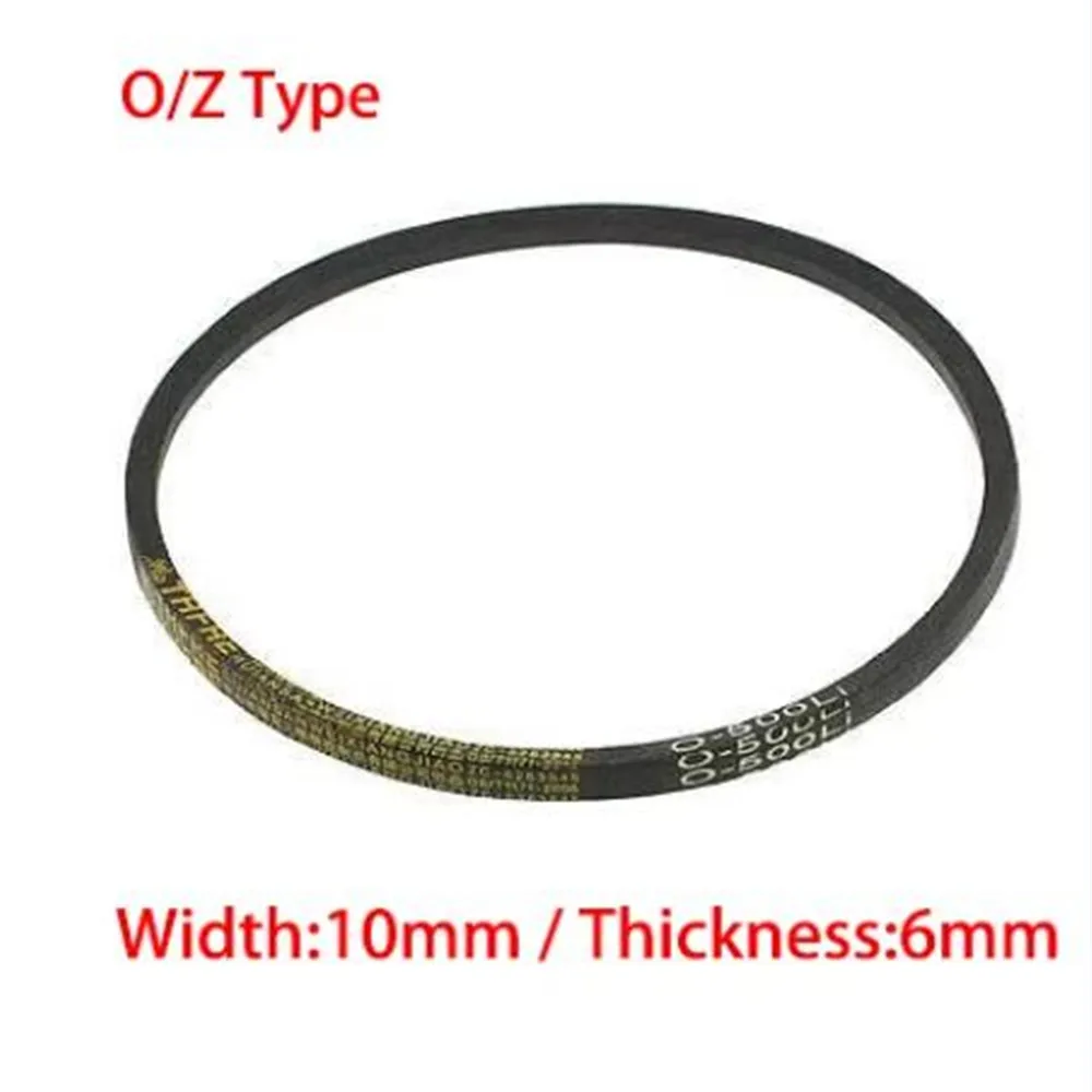 2pcs Z/O 787 800 813 10mm Width 6mm Thickness Rubber Groove Cogged Machinery Drive Transmission Band Wedge Rope Vee V Timing Bel