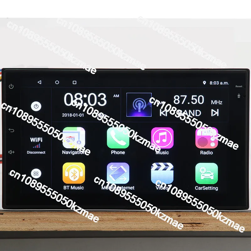 

В НАЛИЧИИ Автомобильный MP4 Bluetooth Громкая связь Реверсивный видео Музыкальный плеер Android DVD Многофункциональный