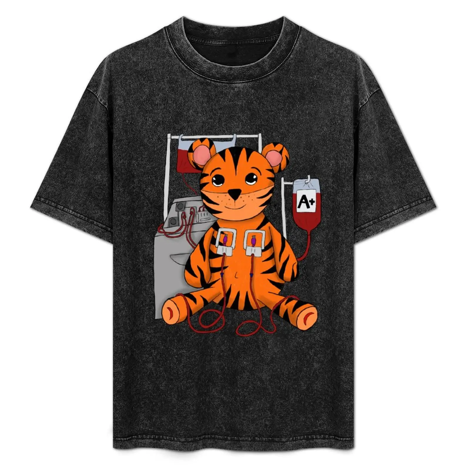 

Sickle Cell Tiger T-Shirt plus size tops cotton graphic tees anime mens plain t shirts