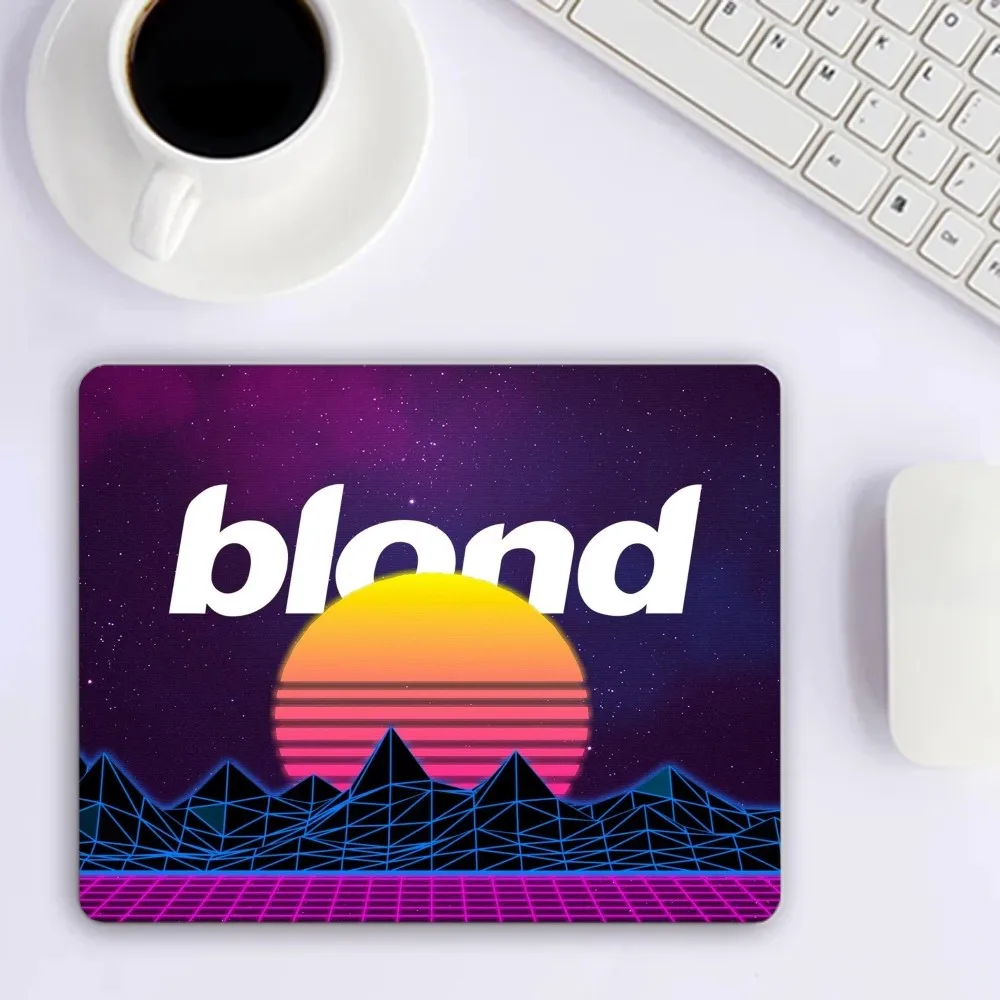 Blond F-Frank Singer O-Ocean Cool Mousepad Mousepad Game Pc Accessories Overlock MouseMat Computer Desk Mat