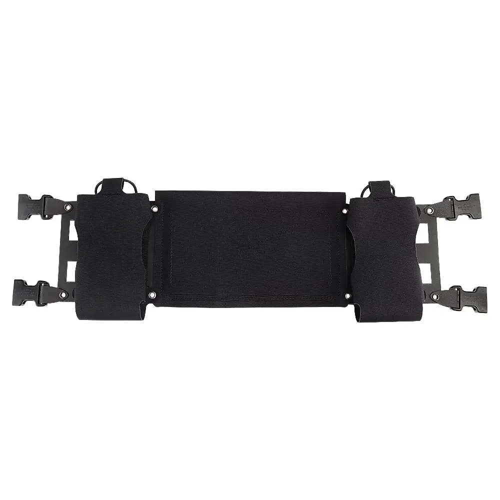 Tactical Chest Rig Rapid Expansion MOLLE Loading Mounting Plate Radio MAG Pouch Expander Wing