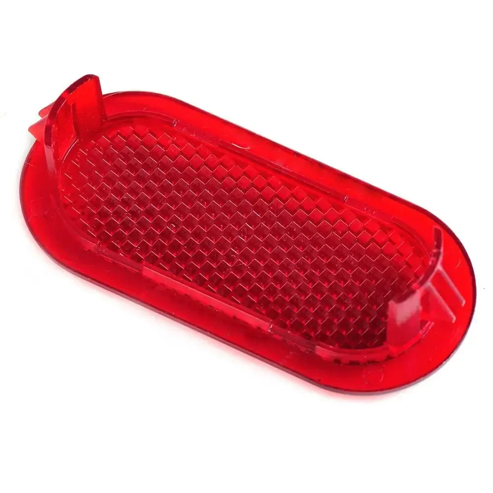 Door Panel Light Lense Reflector Red Plastic Warning Light Cap 6Q0947419 For VVW Beetle 2012-2016 Touran 2006-2015 NEW