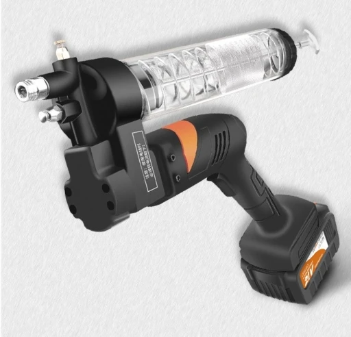 Utility Electric Grease Gun For Barrel Oil High Pressure New Power Machine 24V Lithium Battery Electric Grease Gun