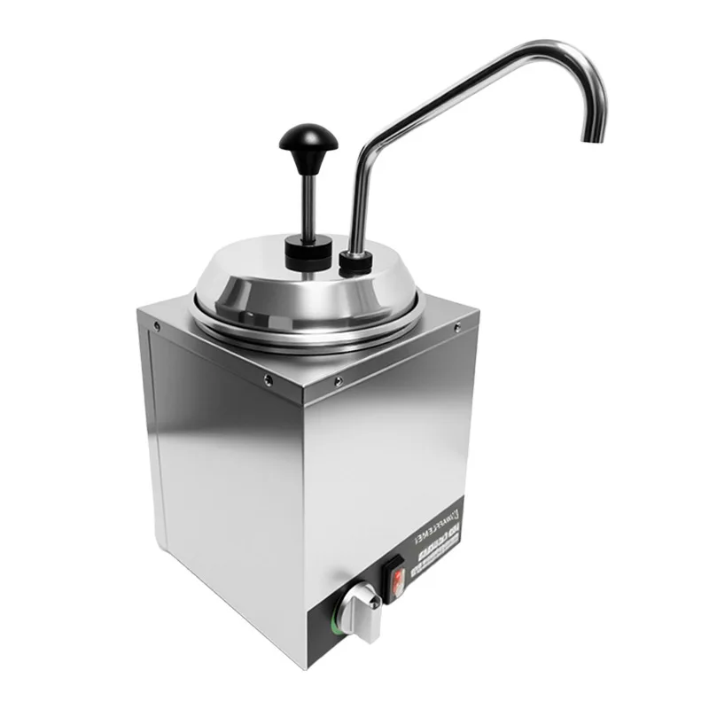 

Electric cheese cheese machine dispenser single head square stainless steel electric sauce pump sauce machine constant