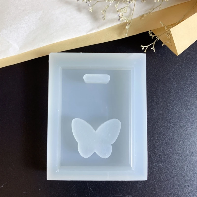 

Silicone Molds for Resin Rectangle Doorplate Epoxy Crystal Heart Mold DIY Tablet Pendant Door Hanging Pendant Making