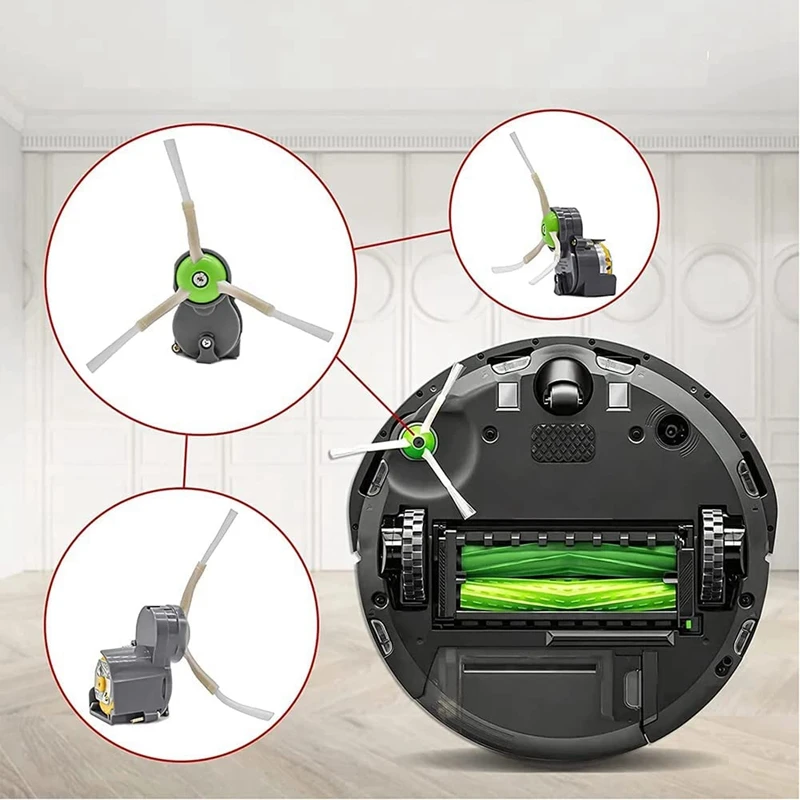 for IRobot Roomba 500 600 700 800 900 I7 I3 E6 E5 Series Side Brush Motor Module Vacuum Cleaner Replacement Parts