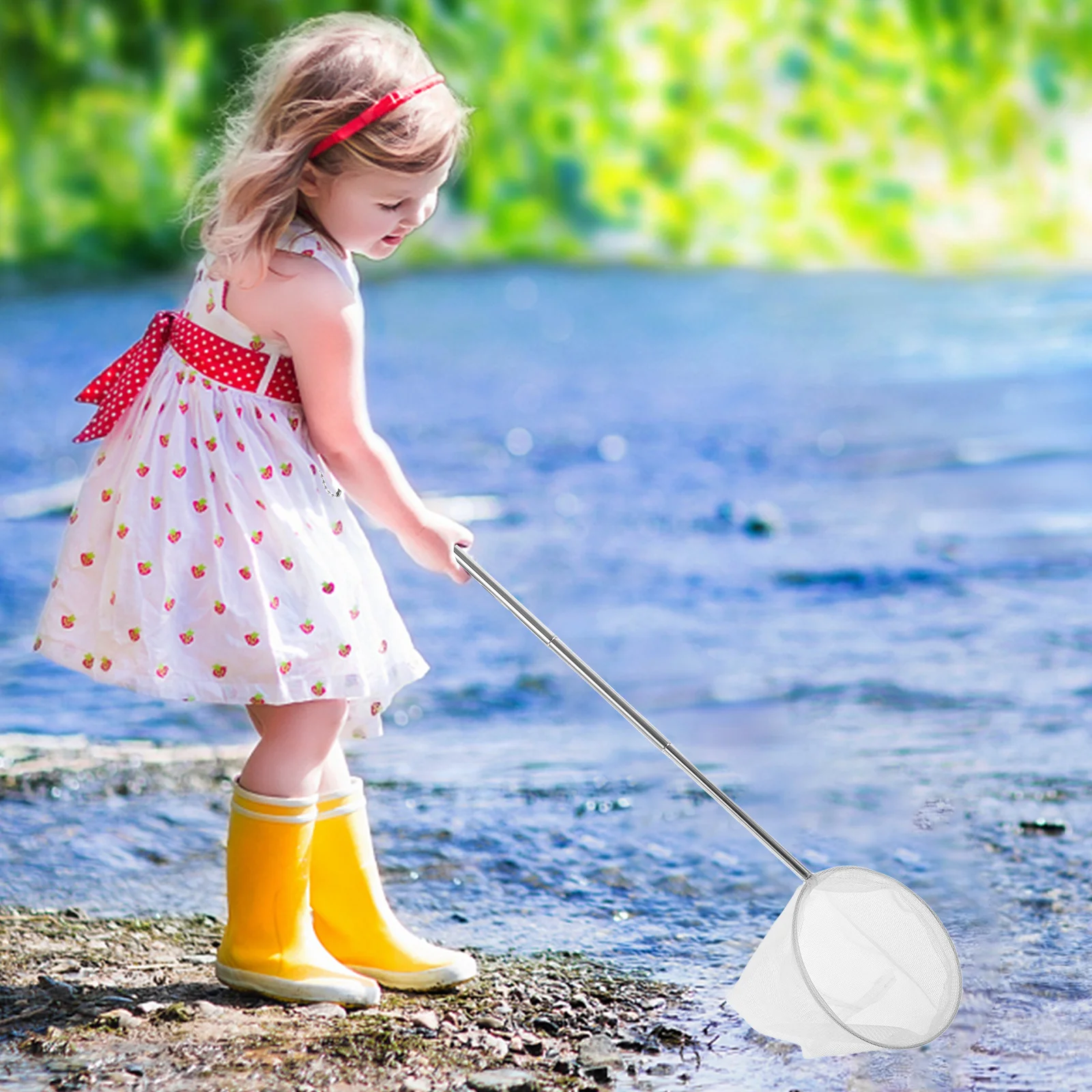 

Telescopic Aquarium Fish Net Fine Mesh 3D Design Small Fishing Net for Small Fish and Shrimp Catching Cleaning