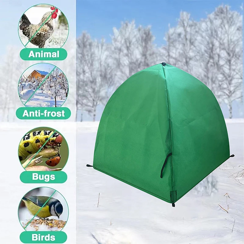 Plant Covers Protection Shrub Covers For Winter Plant Tents Outdoor For Winter Fruit Cover Freeze Protection Frost