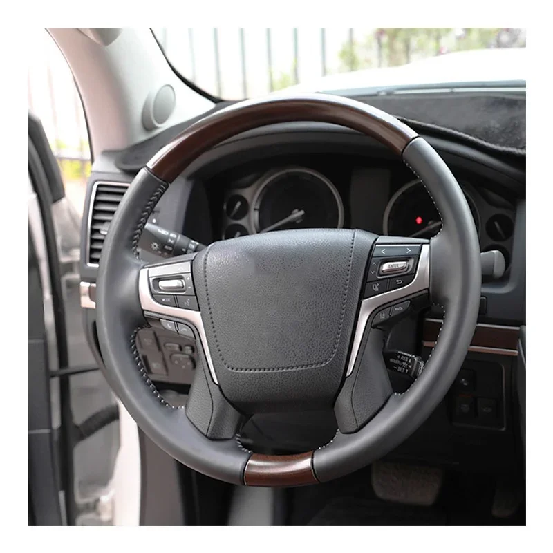 Fashionable Popular Customized Car Steering Wheel With Buttons And Covers For Toyotas Land Cruiser LC200 FJ200 2006-2021