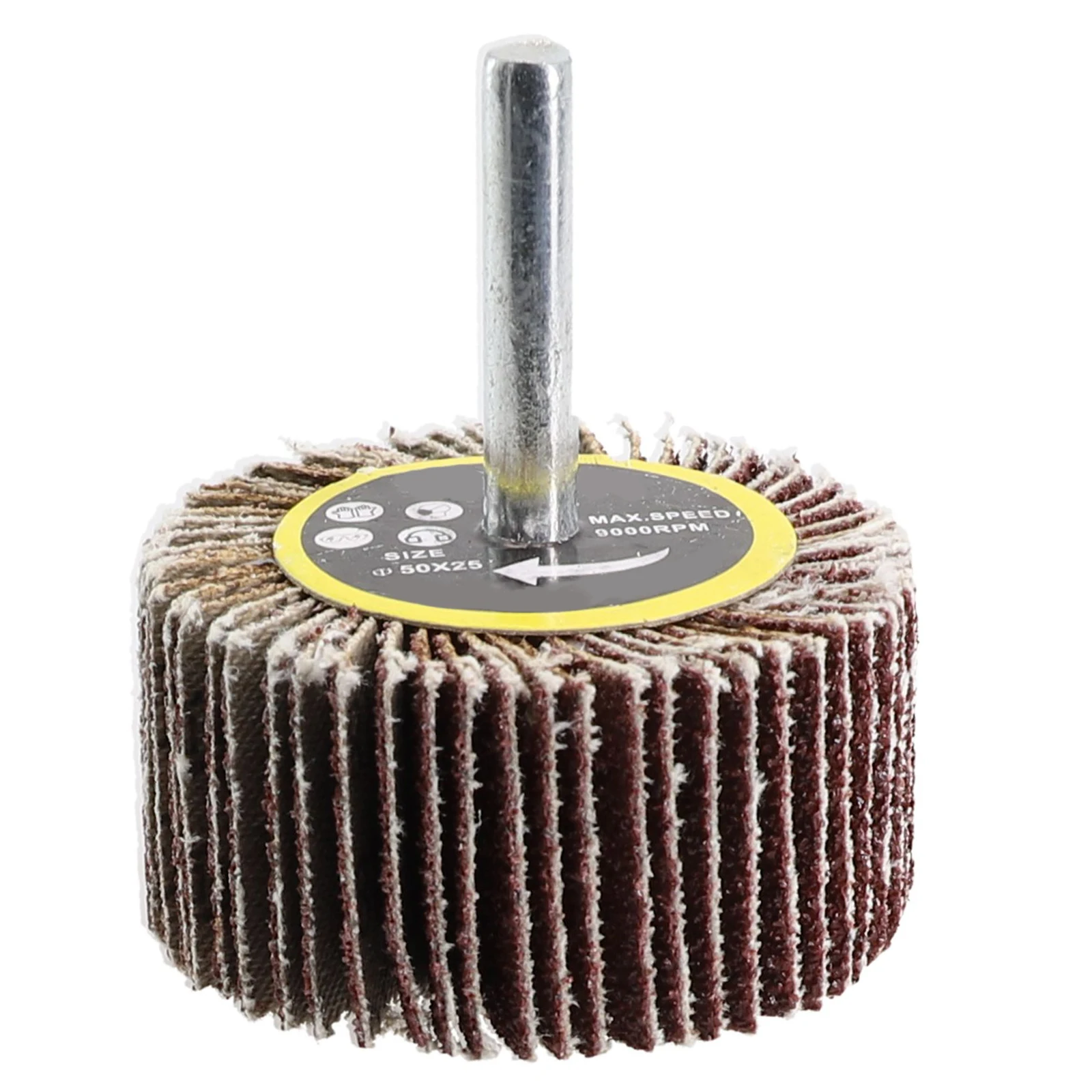 Levigatura stampi per ruote lamellari lucidatura riparazione pezzi di ricambio di ricambio 25/30/40/50mm 80 # accessori trapano elettrico