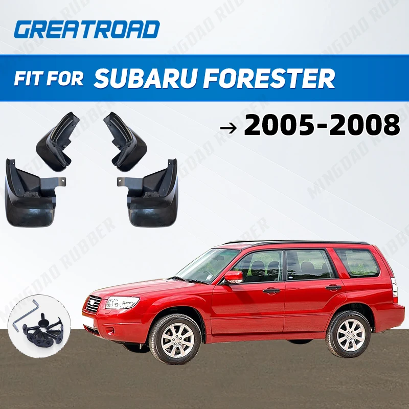

For Subaru Forester 2005-2008 2006 2007 Mudflaps Splash Guards Mudguards Mud Flaps Fender car Accessories