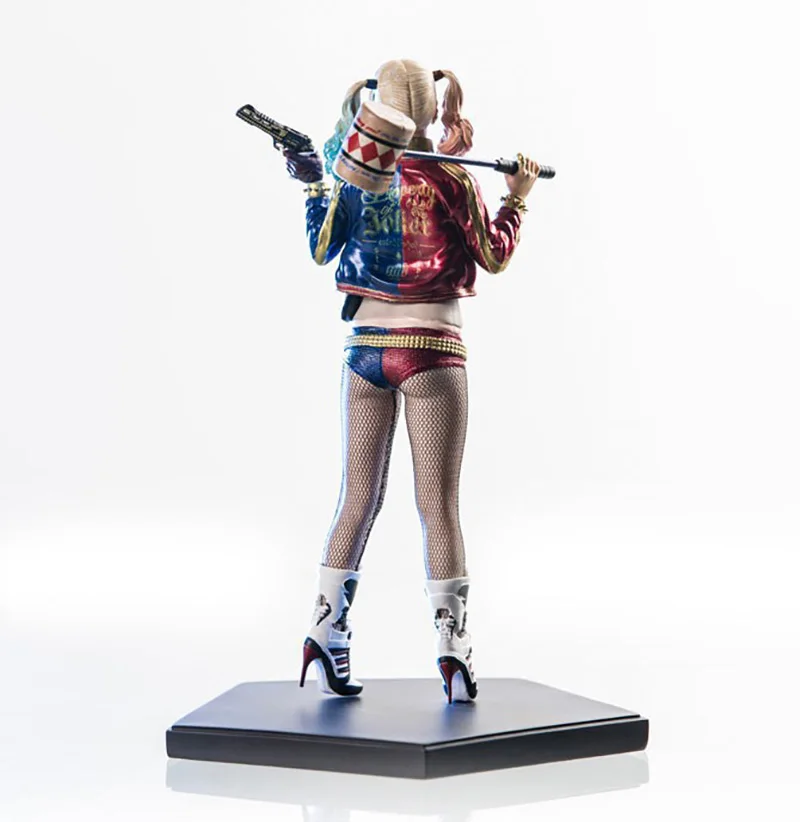 Suicide Squad Anime Harley Quinn Action Figure Sexy Real Silk Stockings Joker Figurine Pvc Room Decoration Halloween Gift Toys