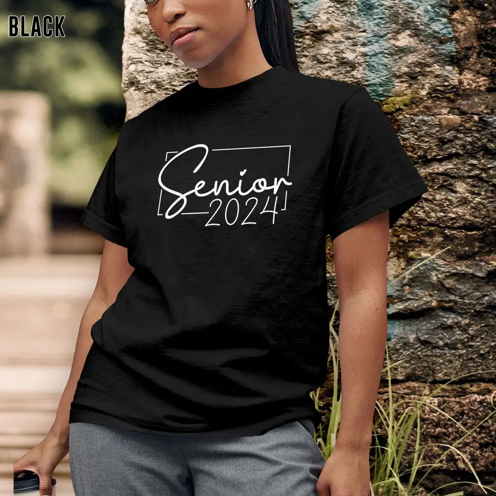 Senior 2024 Class of 2024 Graduation T-Shirt, Graduation Party Graphic Tee Gift