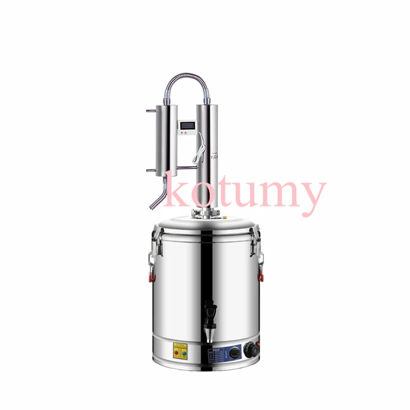 30L Alcohol Brewing Distiller Alcohol Whisky Moonshine Still Stainless Steel Still Whisky Beer Brandy Essential Oil Extractor