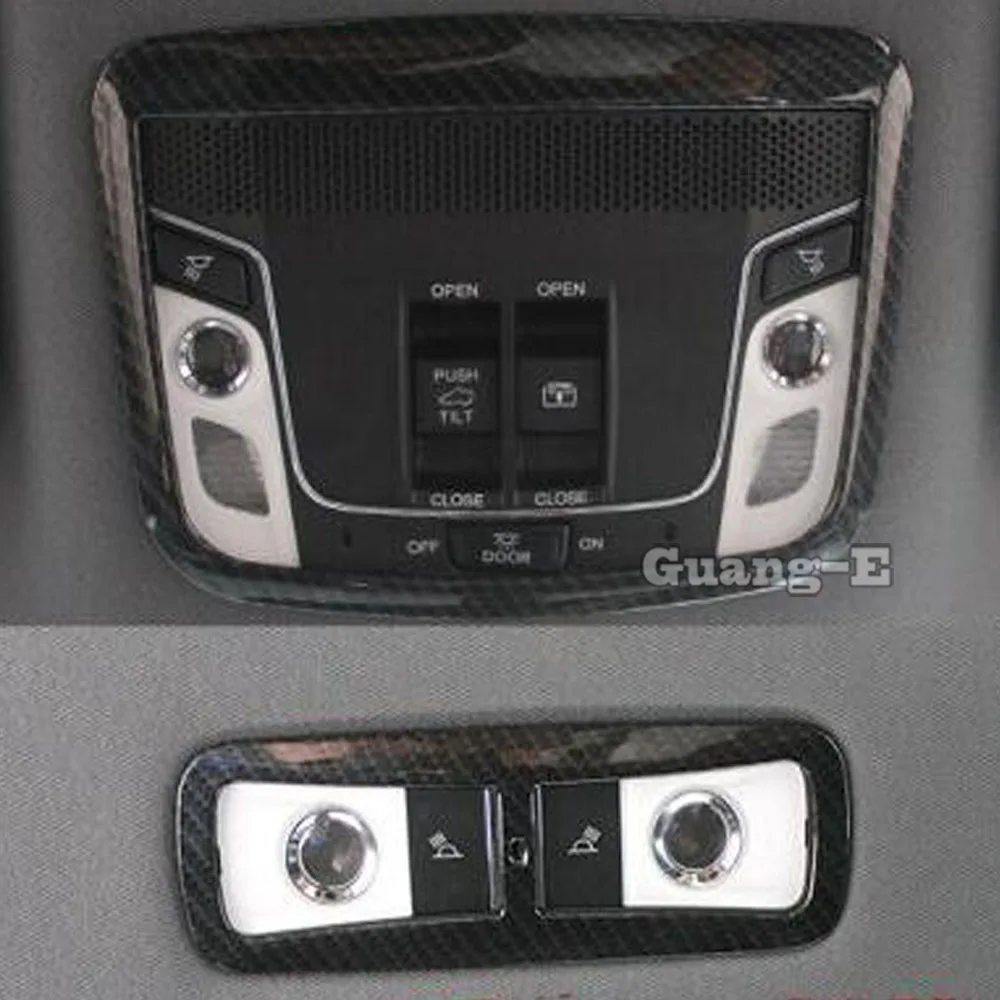 

Для Honda HR-V HRV Vezel 2014 2015 2016 2017 2018 Автомобильная серебряная головка из АБС-пластика спереди + сзади для чтения на крыше, рамка переключателя, отделка 2 шт.