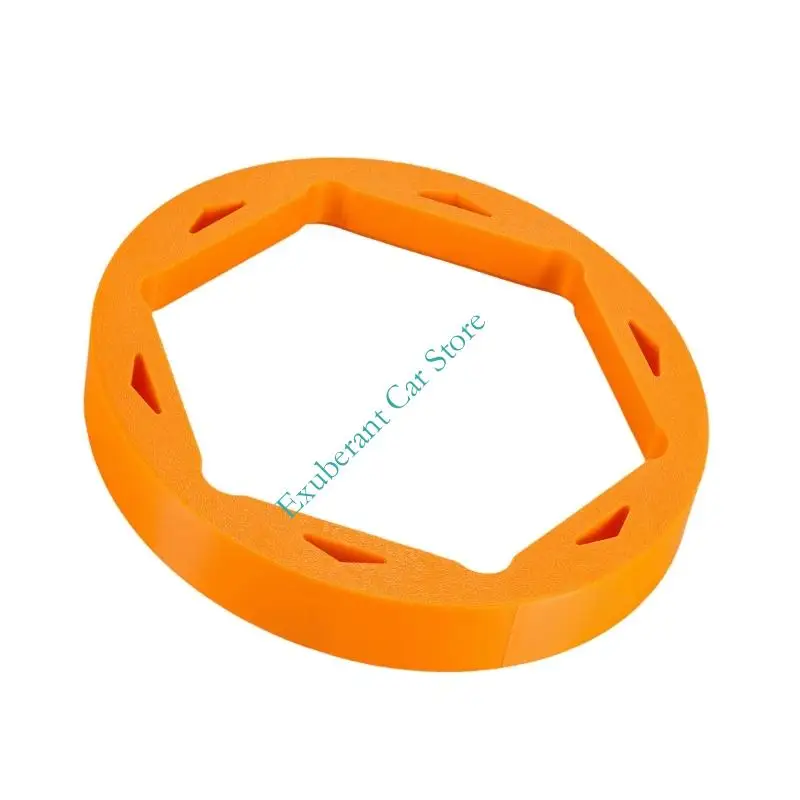 Motorcycle Chain Protector Plastic Cap Chain Anti Collision Cushion Off Road Motorbike Accessories Easy Installation