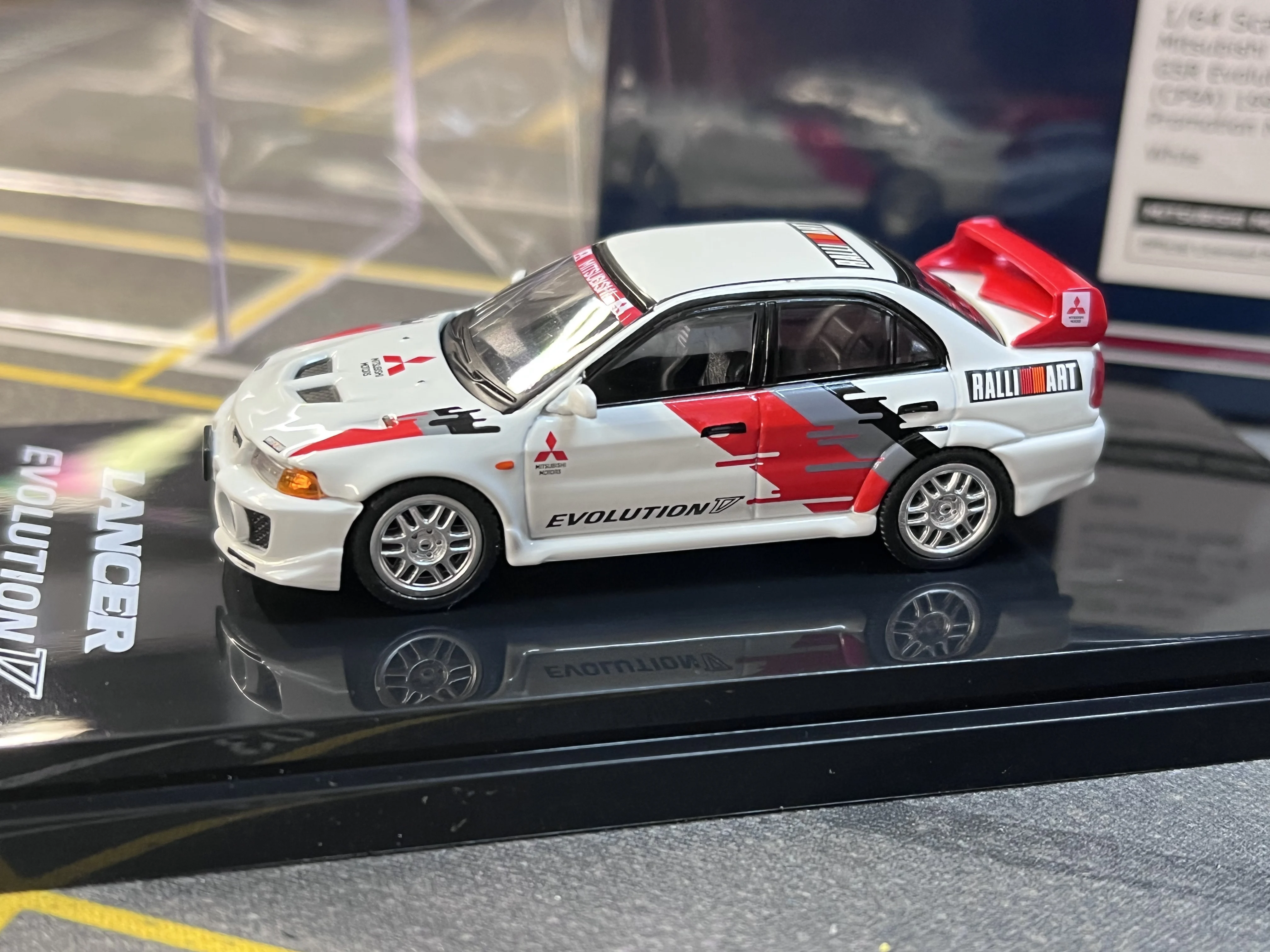 Hobby Japan 1/64 for Lancer EVO 5 Diecast Model Car Kids Toys Gift