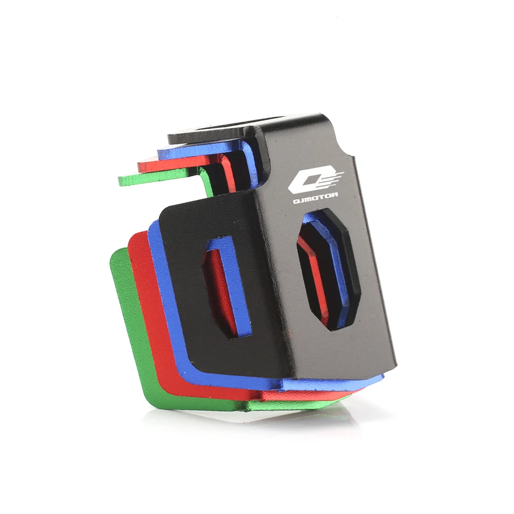 For Qjmotor SRK SRT SRV 125 900 Oil Cup Guard Rear Brake Fluid Reservoir Guard Cover Protector Motorcycle Accessories