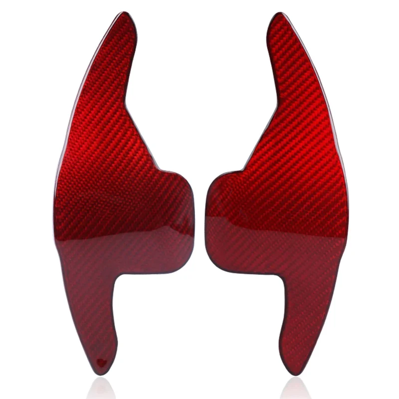 

High Quality Carbon Fiber Car Steering Wheel Paddle Shifter Extension Car Paddle Shifters Car Decoration Parts For F203 F3057 Se