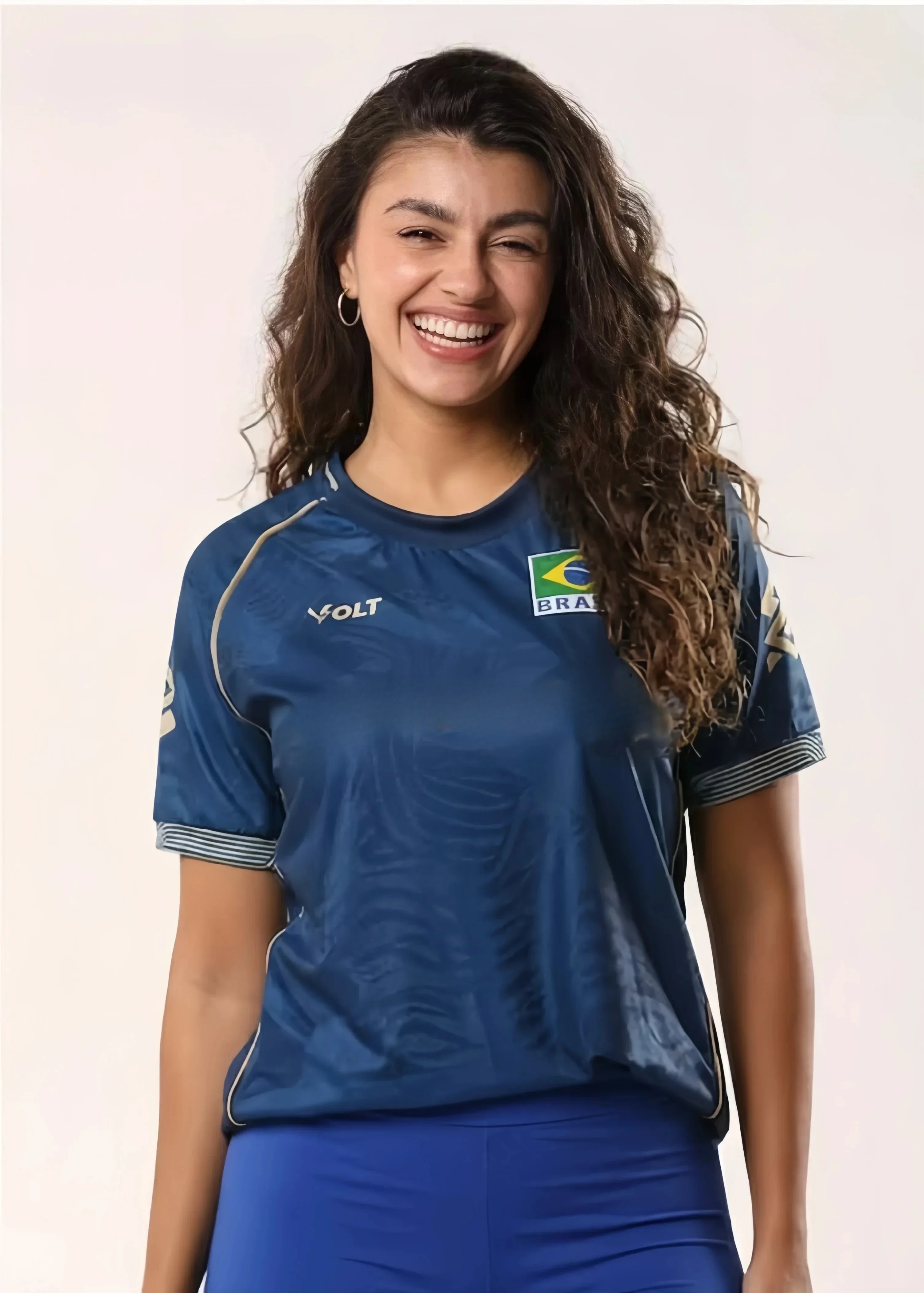2026-27 New Season Brazilian Volleyball Sports T-Shirt 2026 Men Women Breathable Y2K Style Casual Sportswear Summer Clothing