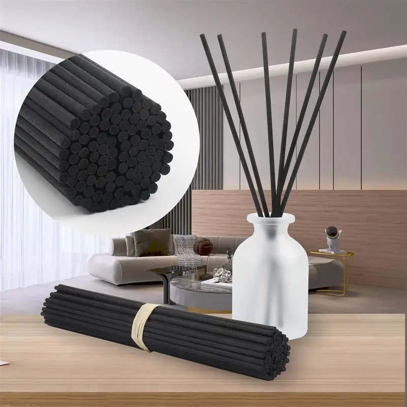 30pcs/20/10pcs 3-6mm Reed Diffuser Replacement Stick DIY Handmade Home Decor Extra Thick Rattan Reed Oil Diffuser Refill Sticks