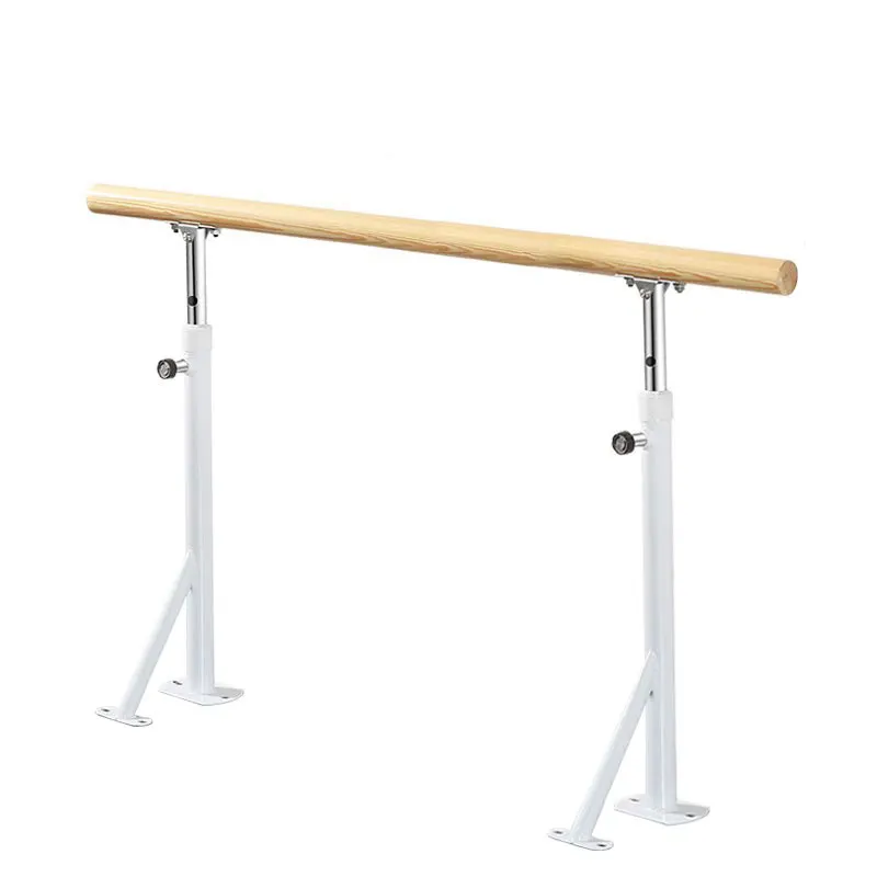 Wall-mounted Dance Bar, Dance Room Adjustable Leg Exercise Stand, Dance Studio Practice Wooden Ballet Bar
