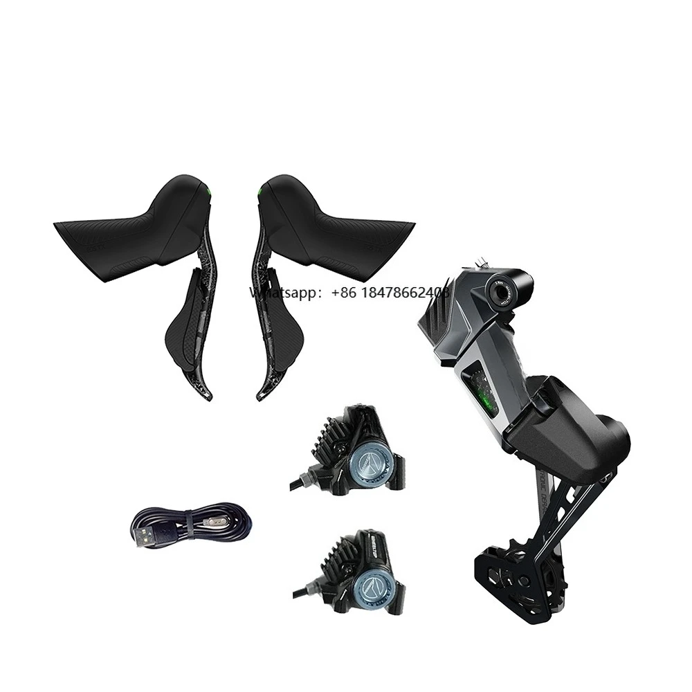 

EDS GeX7700 7701 Беспроводной электронный переключатель из углеродного волокна, легкие водонепроницаемые детали для велосипеда, задний переключатель 7-14 скоростей