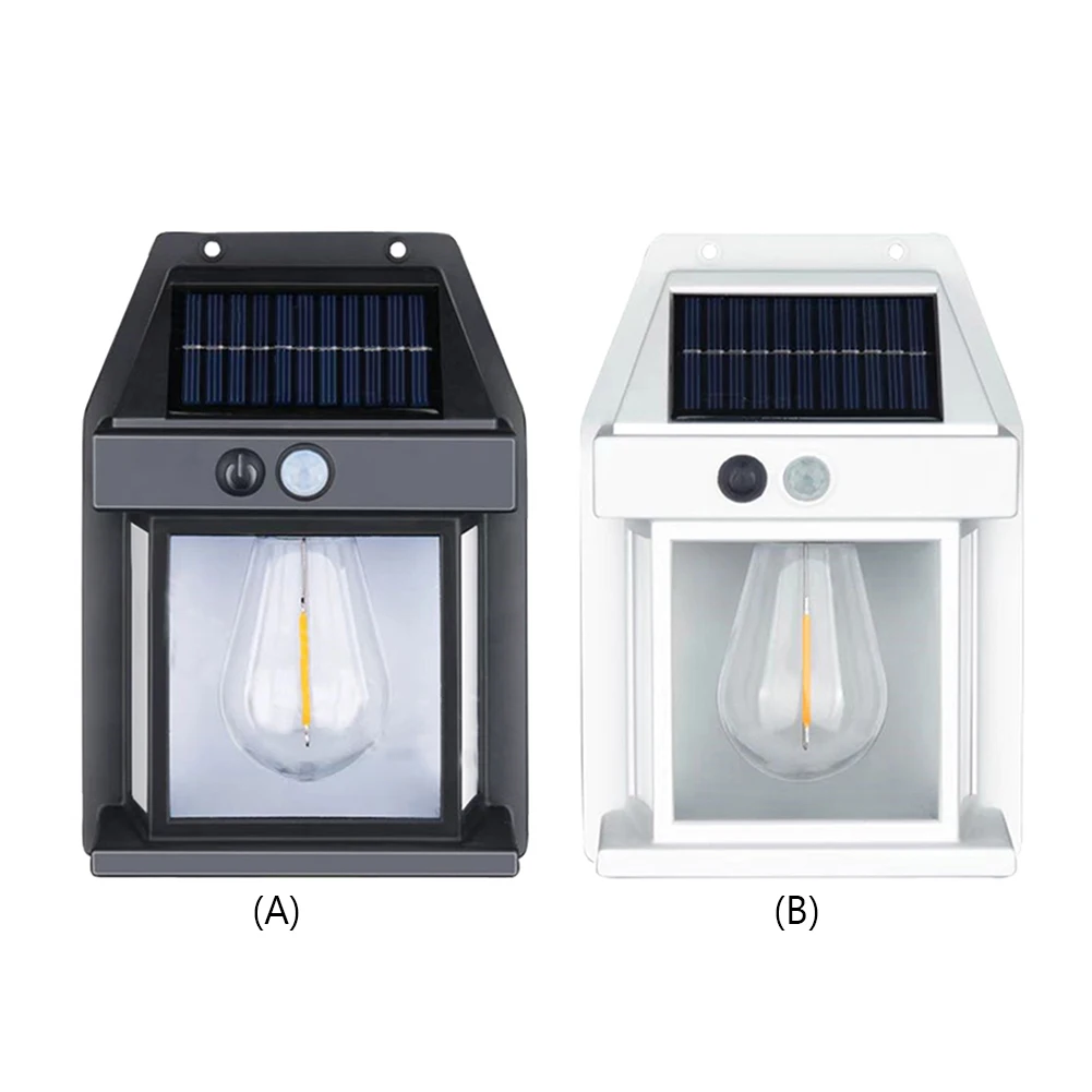 

LED Solar Wall Light IP65 Waterproof Garden Sensor Lamp Body Sensing Villa Small Wall Light for Pathway Villa Outdoor