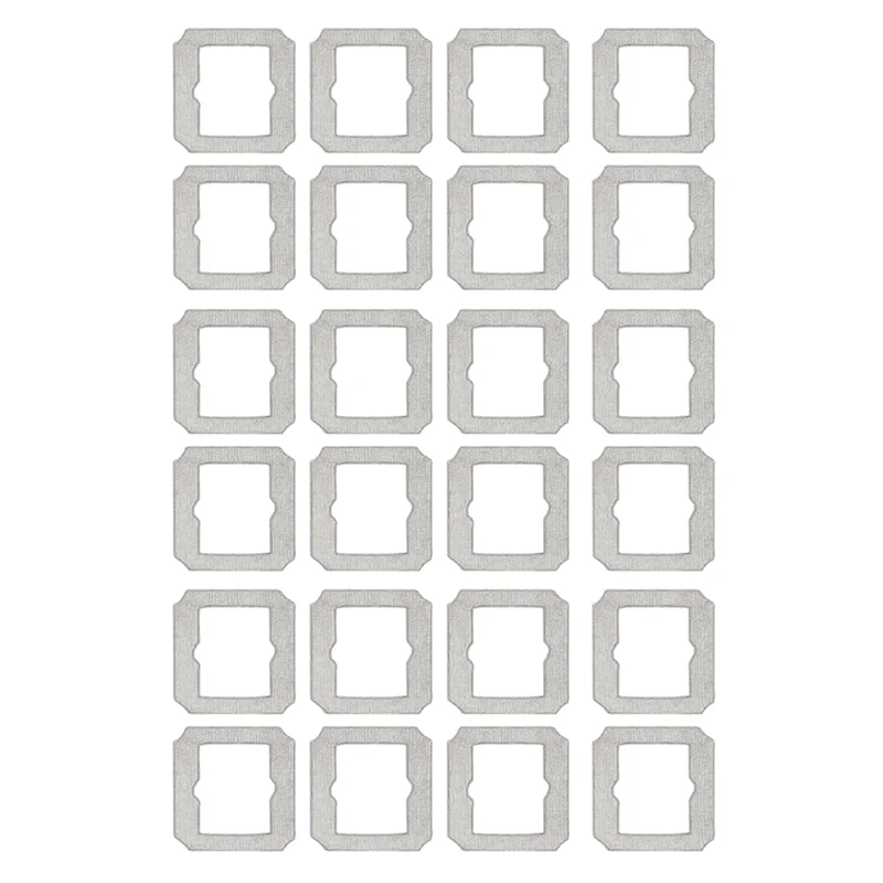 

24X моющиеся салфетки, чистящие салфетки для ECOVACS Winbot Mini, сменная подушечка W-CC02-0012, аксессуары для роботов-уборщиков