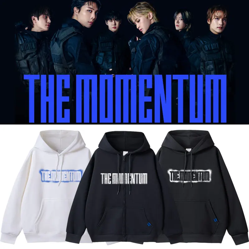 KPOP 2025 NCT 127 The Momentum World Tour زمم النساء/الرجال هوديي البلوز الشارع الشهير الهيب هوب سستة مقنعين سترة ملابس خارجية #3