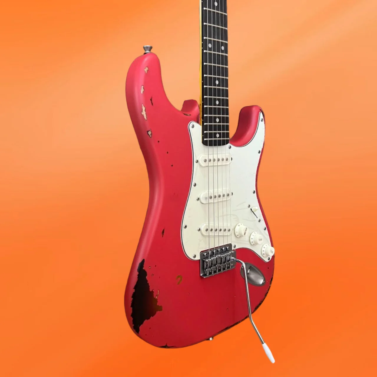 جيتار جديد رائع لعام 2026 الأكثر مبيعًا لوحة أصابع من خشب الورد المشوي بالفحم الأحمر