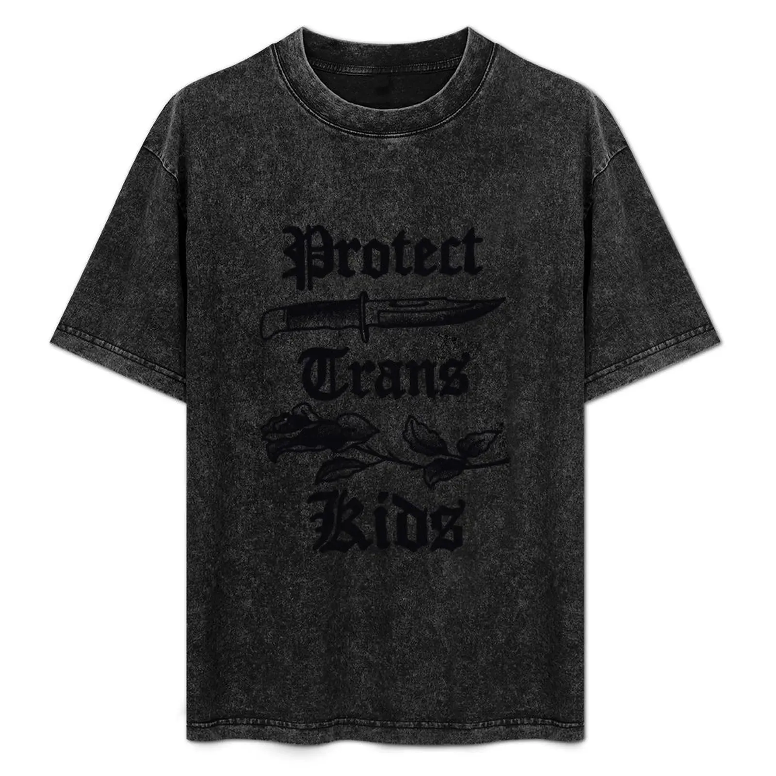 Protect Trans Kids T-Shirt essential t shirt boys whites customizeds outfits for men