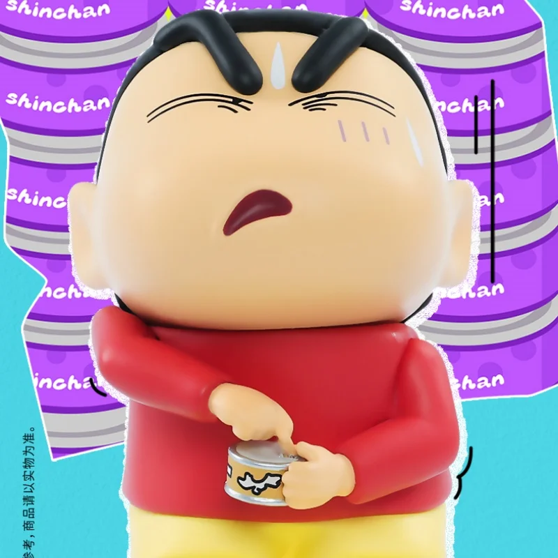 Crayon shin-chan estranho pequeno novo modelo de caixa cega bonito dos desenhos animados acho saco brinquedos decorativos surpresas de aniversário presente de natal